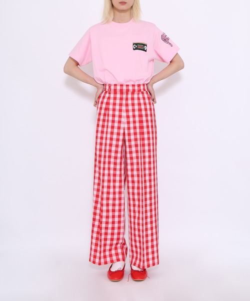 「PUNYUS」 パンツ 2 レッド レディース_画像5