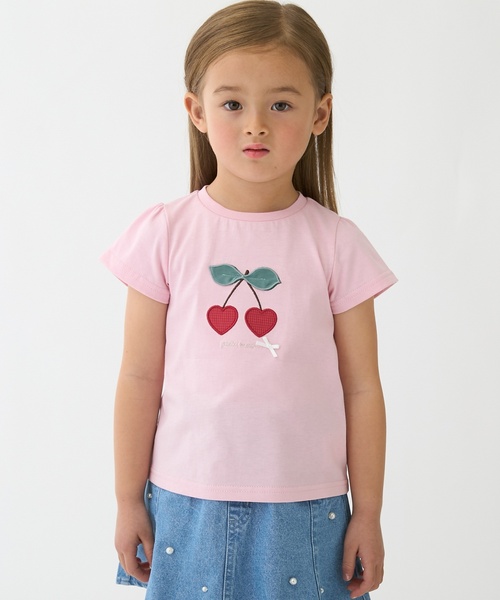 petit main tシャツ アップリケアソート半袖Tシャツ キッズ 子供服