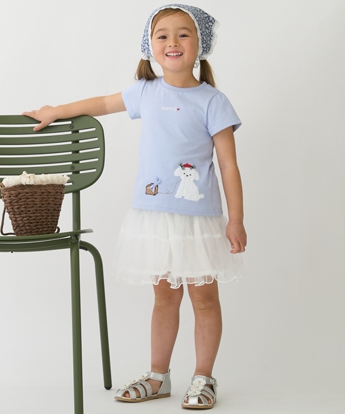 petit main tシャツ アップリケアソートTシャツ キッズ 子供服 女の子
