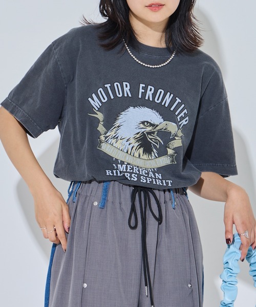 「GOOD ROCK SPEED」 半袖Tシャツ M ブラック レディース_画像2
