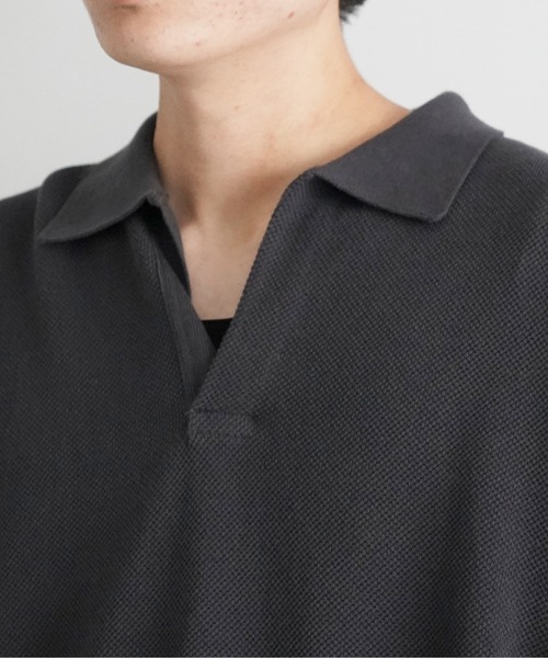 「crepuscule」 長袖Tシャツ 1 ブラック メンズ_画像5