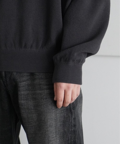 「crepuscule」 長袖Tシャツ 1 ブラック メンズ_画像6