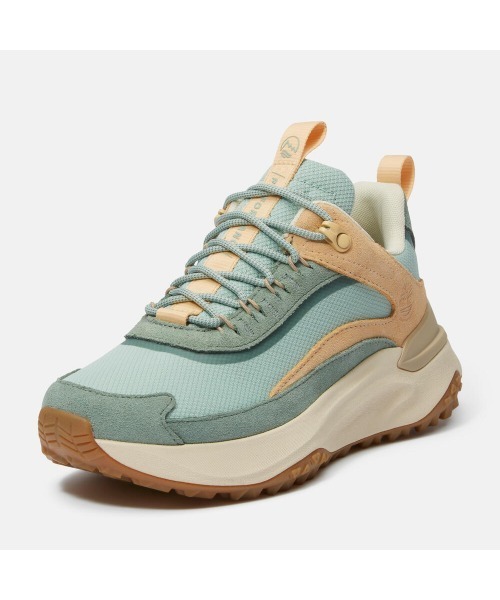 「Timberland」 ローカットスニーカー 24.5cm ライトグリーン レディース_画像8