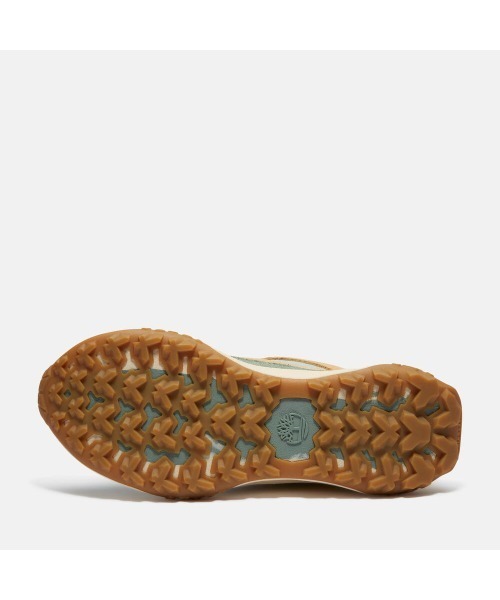 「Timberland」 ローカットスニーカー 24.5cm ライトグリーン レディース_画像9