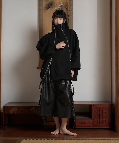 「狐独」 ブルゾン MEDIUM ブラック メンズ_画像6