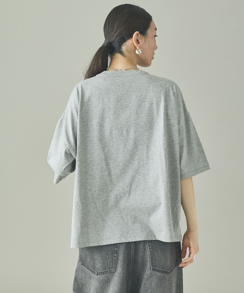 【新品・未着用】Curensologyライトグレー 半袖 Tシャツ Curensology（カレンソロジー） tシャツ 半袖 /ノマディショナル