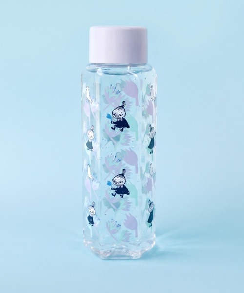 MOOMIN（ムーミン） 水筒 リトルミイ フラワー 六角ブローボトル 350ml