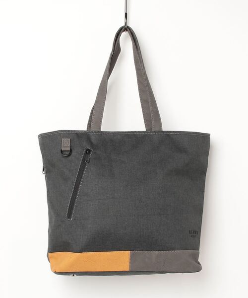 「BEAMS HEART」 トートバッグ ONE SIZE チャコールグレー メンズ_画像2