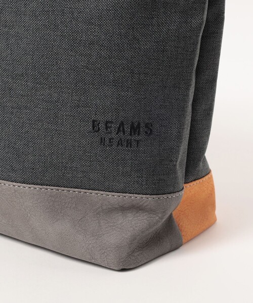 「BEAMS HEART」 トートバッグ ONE SIZE チャコールグレー メンズ_画像9