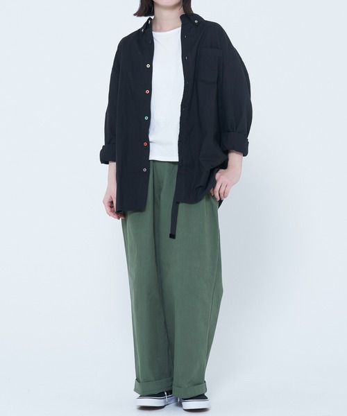 「CORISCO」 長袖シャツ X-LARGE ブルー メンズ_画像4