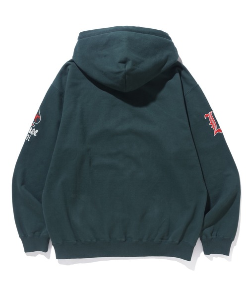XLARGE ブラック ジップアップパーカー L XLARGE（エクストラ ラージ） ジップアップパーカー L ブラック メンズ