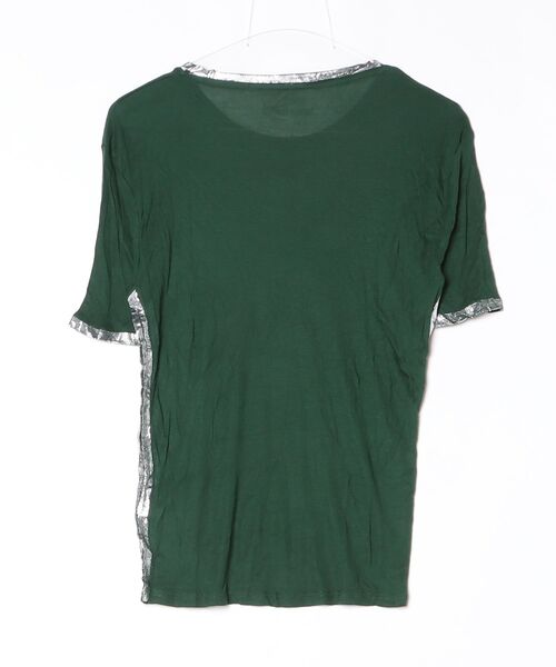 「ZADIG&VOLTAIRE」 半袖Tシャツ S グリーン レディース_画像2