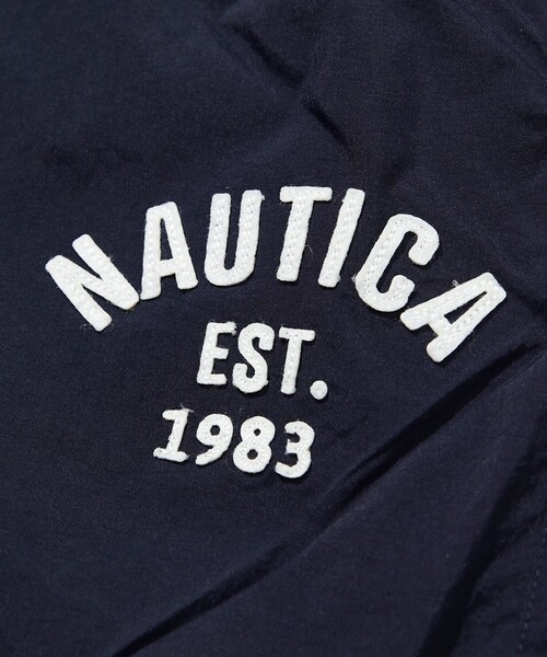 「NAUTICA」 イージーパンツ LARGE ブラック メンズ_画像4