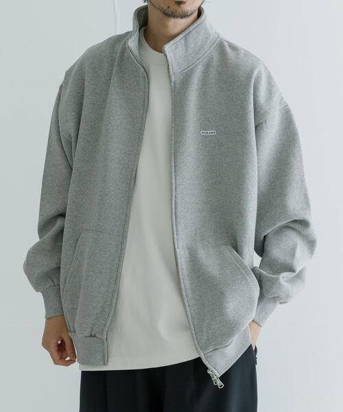 「FARAH」 カーディガン LARGE グレー メンズ_画像2