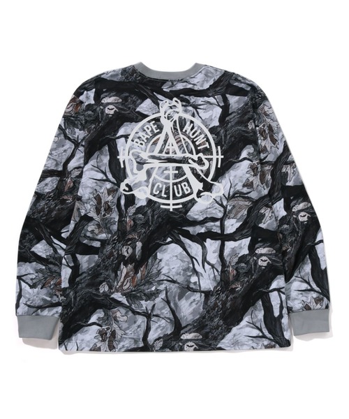 A BATHING APE（アベイシングエイプ） 長袖Tシャツ LARGE ブラウン