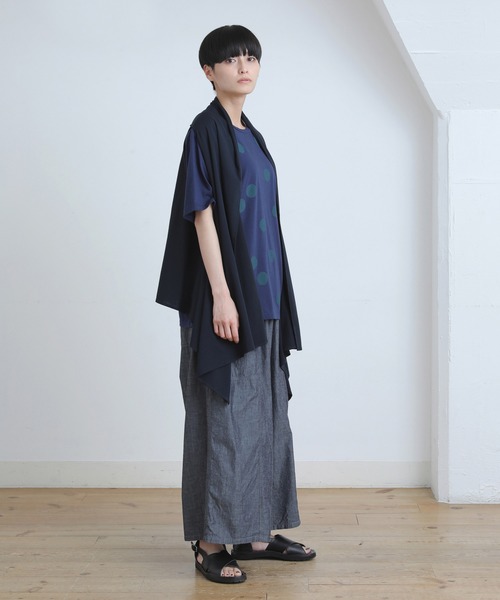 「Plantation」 ベスト M size ネイビー レディース_画像8