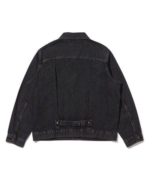「Levi's」 デニムジャケット M ブラック メンズ_画像4