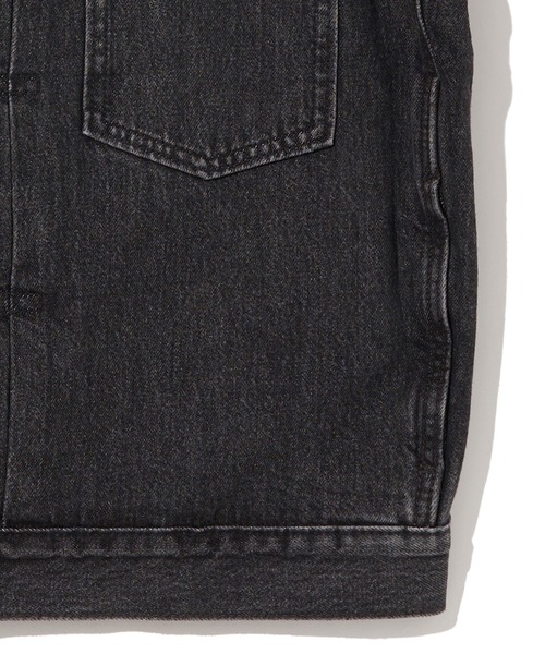 「Levi's」 デニムジャケット M ブラック メンズ_画像7