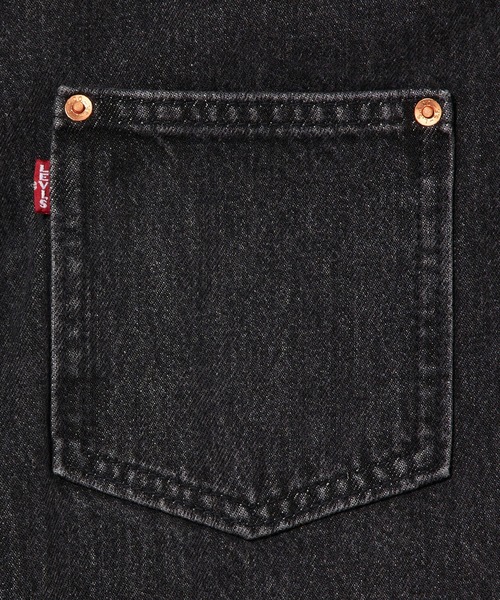 「Levi's」 デニムジャケット M ブラック メンズ_画像8