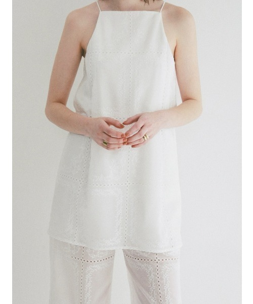 CLANE（クラネ） サロペット オーバーオール CLANE/クラネ/EMBROIDERY