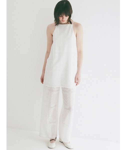 CLANE（クラネ） サロペット オーバーオール CLANE/クラネ/EMBROIDERY