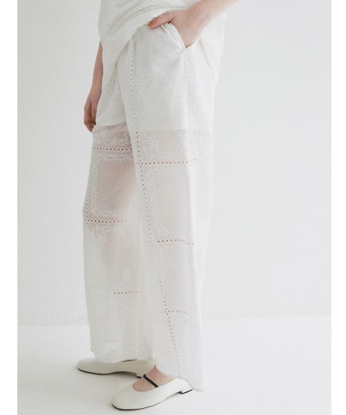 CLANE（クラネ） サロペット オーバーオール CLANE/クラネ/EMBROIDERY