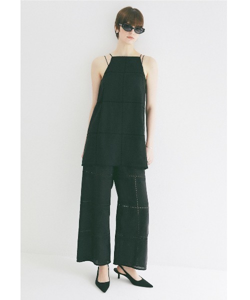 CLANE（クラネ） サロペット オーバーオール CLANE/クラネ/EMBROIDERY