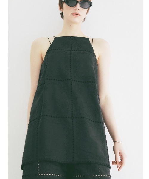 CLANE（クラネ） サロペット オーバーオール CLANE/クラネ/EMBROIDERY