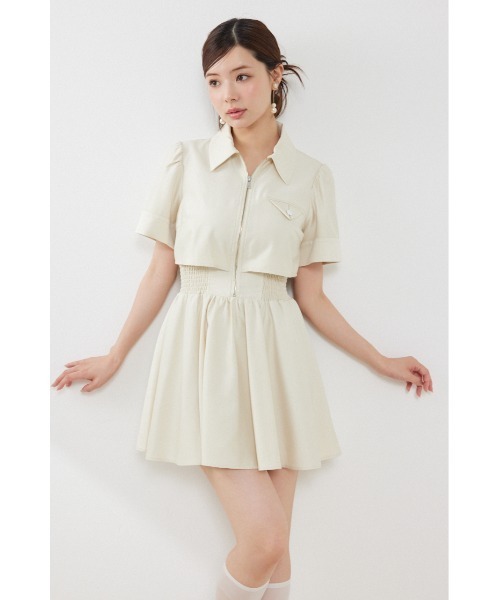 rienda（リエンダ） ワンピース 半袖 「再入荷」バストディティール