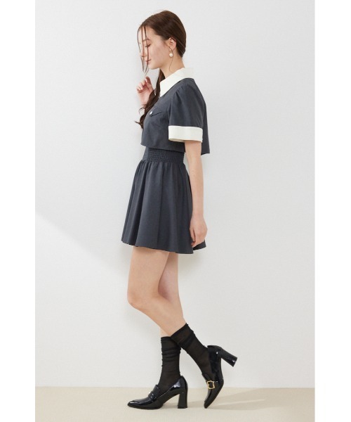 rienda（リエンダ） ワンピース 半袖 「再入荷」バストディティール