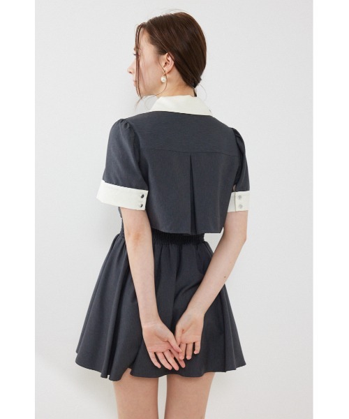 rienda（リエンダ） ワンピース 半袖 「再入荷」バストディティール