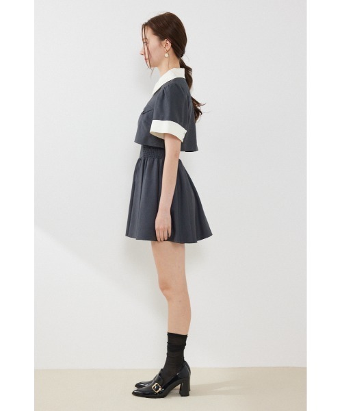 rienda（リエンダ） ワンピース 半袖 「再入荷」バストディティール