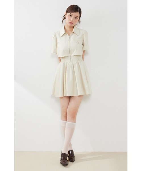 rienda（リエンダ） ワンピース 半袖 「再入荷」バストディティール