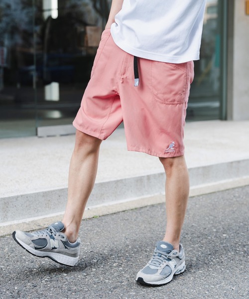 「KANGOL」 ショートパンツ X-LARGE マスタード メンズ_画像9