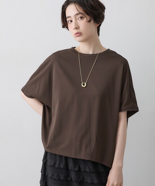 Dessin（デッサン） tシャツ 半袖 「汗シミ防止/UVカット」ドルマン