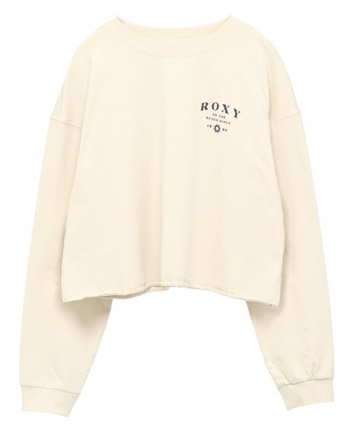 「ROXY」 長袖カットソー LARGE ホワイト レディース_画像7