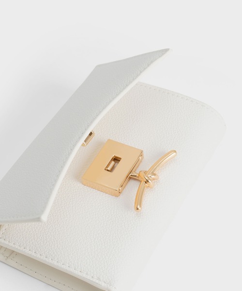 「CHARLES & KEITH」 財布 XX-SMALL ブラウン系その他6 レディース_画像3