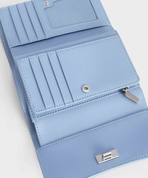 「CHARLES & KEITH」 財布 XX-SMALL ブラウン系その他6 レディース_画像8