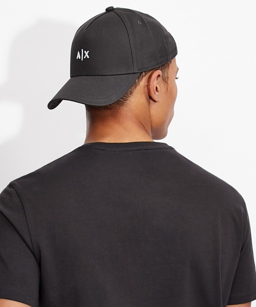 キャップ 帽子 「A|Xアルマーニ エクスチェンジ」A|Xロゴ　パネルキャップ メンズ レディースの画像