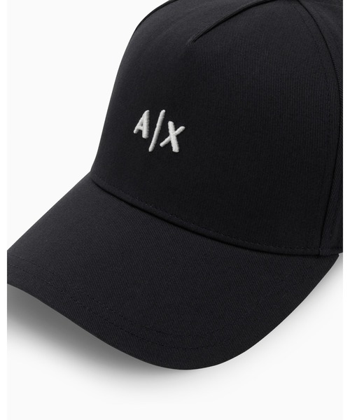 キャップ 帽子 「A|Xアルマーニ エクスチェンジ」A|Xロゴ　パネルキャップ メンズ レディースの画像