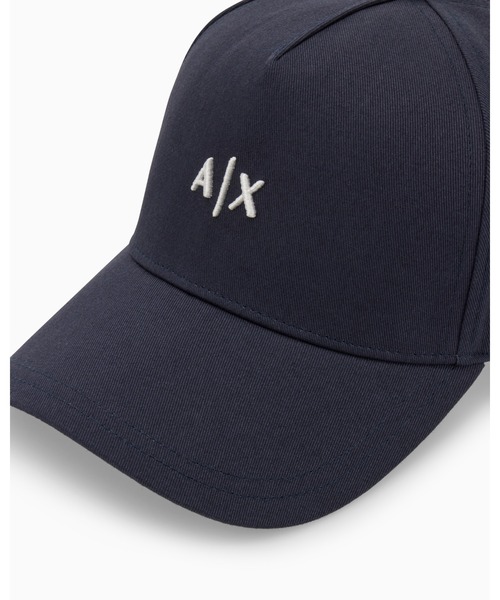 キャップ 帽子 「A|Xアルマーニ エクスチェンジ」A|Xロゴ　パネルキャップ メンズ レディースの画像