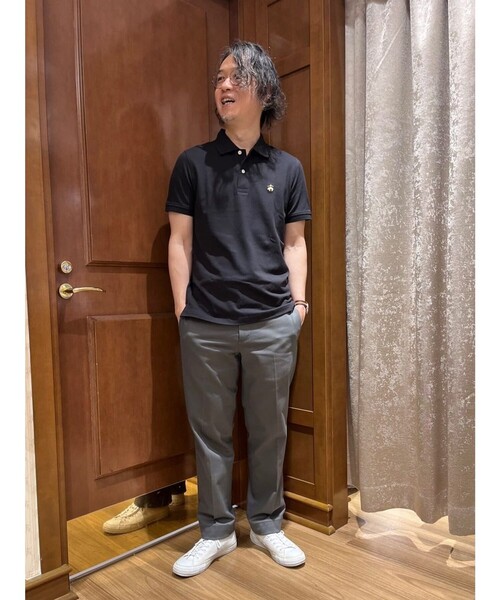 BROOKS BROTHERS（ブルックスブラザーズ） ポロシャツ GF スーピマ
