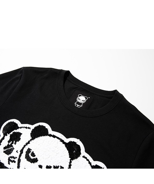 HIPANDA tシャツ ハイパンダ メンズ HIPANDAトリオロゴ