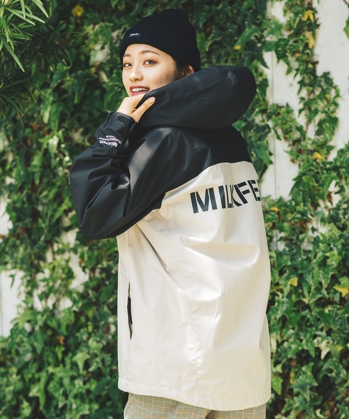 楽天ランキング1位 パーカー マウンテンパーカー Back Logo Bicolor Mountain Parka 手数料安い Escolaevolution Com Br