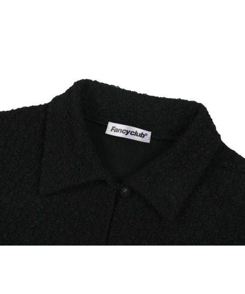 ブラウス シャツ A'GEM/9 × .kom「 FANCY CLUB/ファンシークラブ」UNBALANCE WRINKLE COLLAR WARME FANCY CLUB ブラウス シャツ A'GEM/9 × .kom「 CLUB/ファンシー