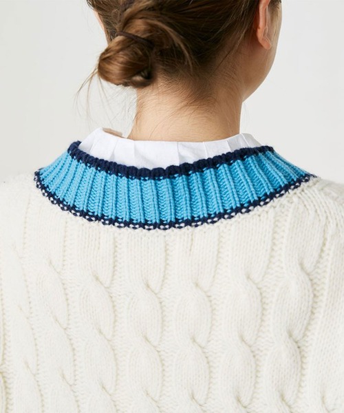 ベスト COLOR V KNIT VEST レディース : 67225049 : ZOZOTOWN Yahoo!店 