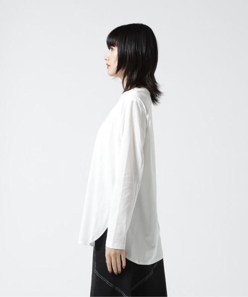 tシャツ DROIT BELLO(ドロイトベロ) スソラウンドロングTシャツ２ レディース DROIT BELLO tシャツ BELLO(ドロイトベロ) スソラウンドロングT