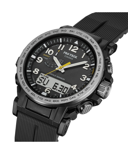 プロトレック Climber Line PRW-51Y-1JF Casio Pro Trek Climber PRW-51Y-1JF Black Tough Solar Compass
