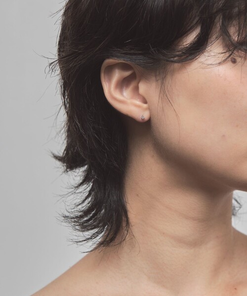 Jouete（ジュエッテ） ピアス K10WG ダイヤモンド ピアス レディース