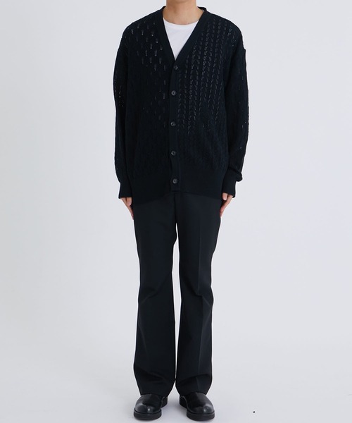 【JUHA/ユハ】BOTANICAL SWICHING CARDIGAN Juha（ユハ） カーディガン 【JUHA/ユハ】BOTANICAL SWICHING CARDIGAN